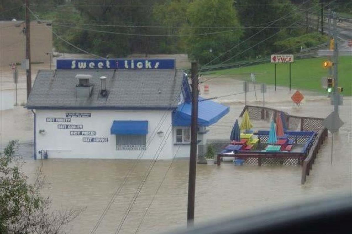 Results of Hurricane Ivan in 2004