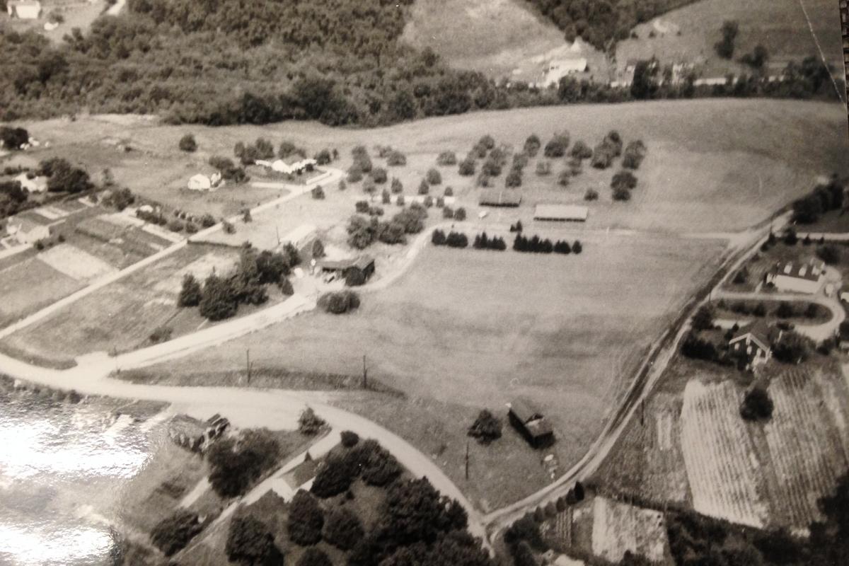 1961 Aerial Photo of Milbert Farm