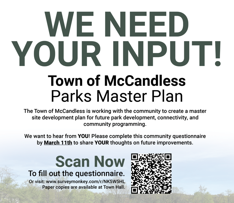 mccandless park questionnaire SQ