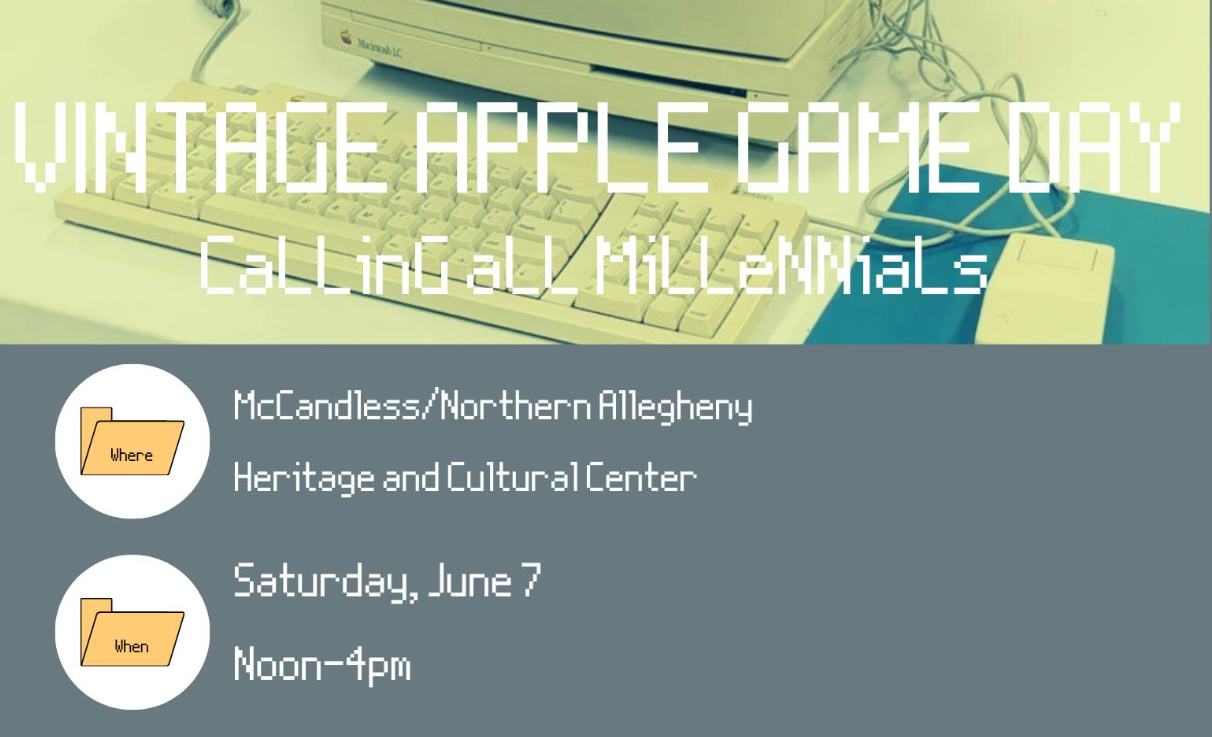 vintage apple game day